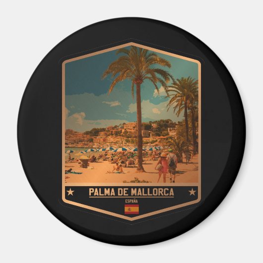 Palma de Mallorca Magnet (Vorne)