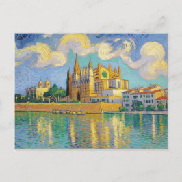 Palma de Mallorca Malerei Postkarte