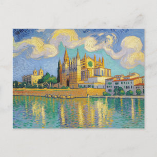 Palma de Mallorca Malerei Postkarte