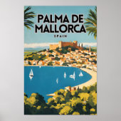 Palma De Mallorca Nostalgic Poster (Vorne)
