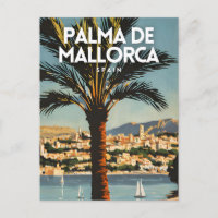 Palma de Mallorca Nostalgic Spanien Retro Travel