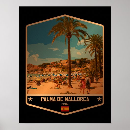 Palma de Mallorca Poster (Vorne)