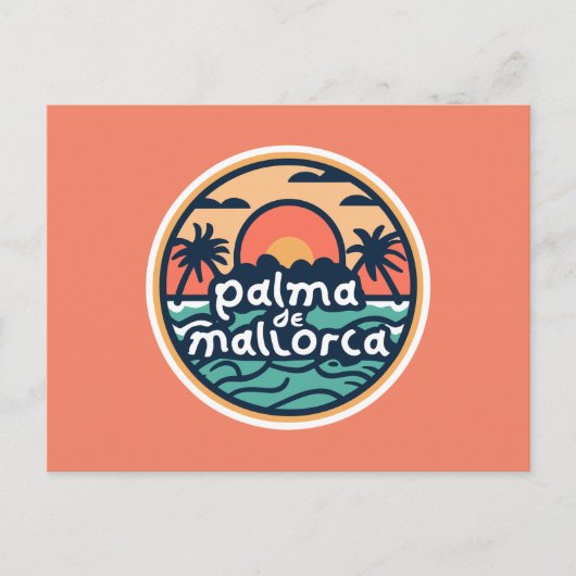 Palma de Mallorca Postkarte (Vorderseite)