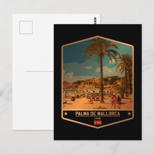 Palma de Mallorca Postkarte (Vorne/Hinten)