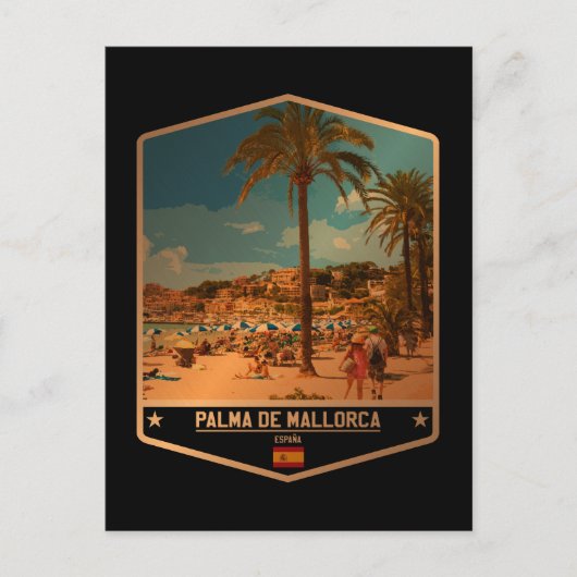 Palma de Mallorca Postkarte (Vorderseite)
