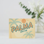 Palma de Mallorca, Sonne & Spaß Postkarte (Stehend Vorderseite)