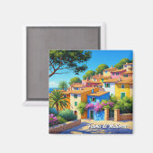 Palma de Mallorca Spain Travel Magnet (Vorderseite/Rückseite)