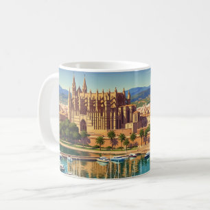 Palma de Mallorca Spanien Kaffeetasse