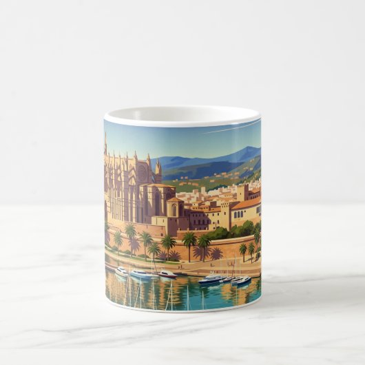 Palma de Mallorca Spanien Kaffeetasse (Mittel)