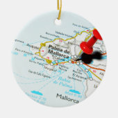 Palma de Mallorca, Spanien Keramik Ornament (Vorne)