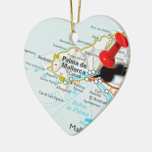 Palma de Mallorca, Spanien Keramikornament (Links)