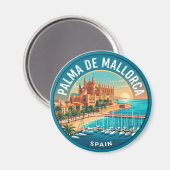 Palma de Mallorca Spanien Magnet (Vorderseite/Rückseite)