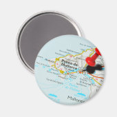 Palma de Mallorca, Spanien Magnet (Vorderseite/Rückseite)