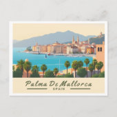 Palma de Mallorca Spanien Pastellfisch Postkarte (Vorderseite)
