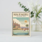 Palma de Mallorca Spanien Postkarte (Stehend Vorderseite)