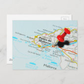 Palma de Mallorca, Spanien Postkarte (Vorne/Hinten)