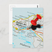 Palma de Mallorca, Spanien Postkarte (Vorne/Hinten)