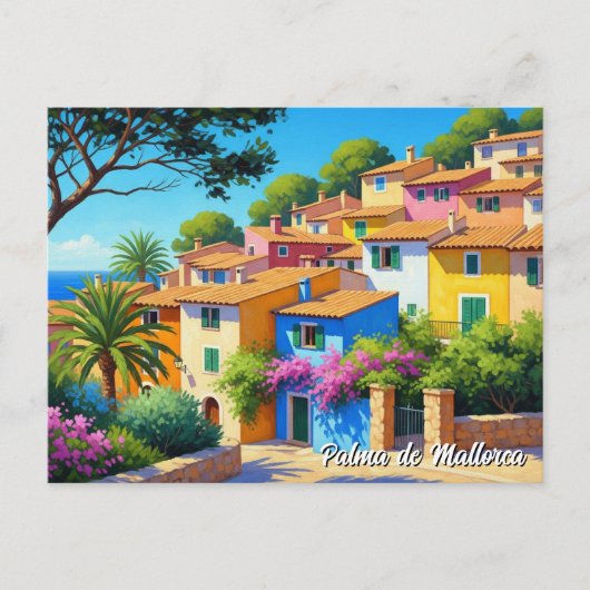 Palma de Mallorca Spanien Postkarte (Vorderseite)