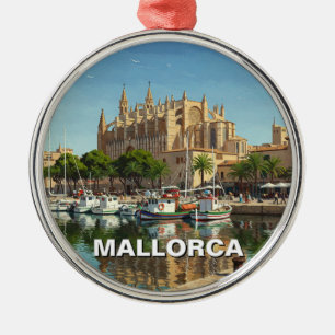 Palma de Mallorca Spanien Reise Ornament Aus Metall