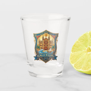 Palma de Mallorca Spanien Schnapsglas