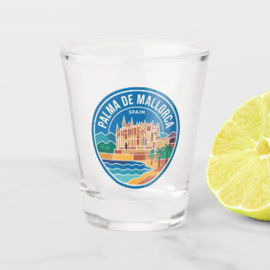 Palma de Mallorca Spanien Schnapsglas