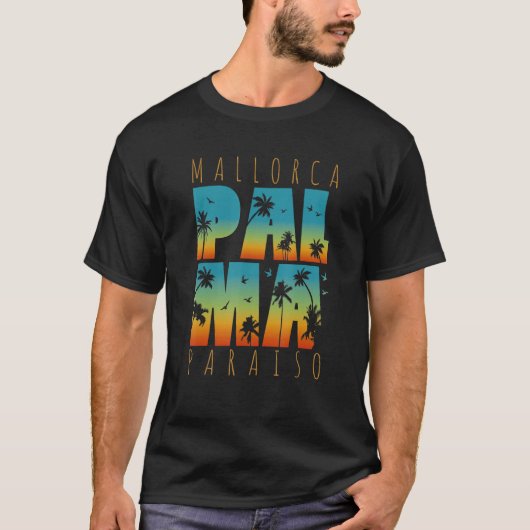 Palma de Mallorca T-Shirt (Vorderseite)
