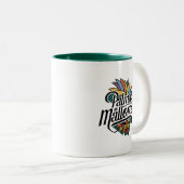 Palma de Mallorca Zweifarbige Tasse (VorderseiteRechts)