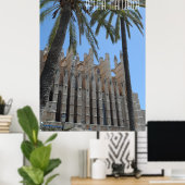 Palma Kathedrale Mallorca Ferienhaus Mallorca Poster (Heimbüro)