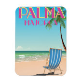 Palma Mallorca Beach Ferienposter Magnet (Vertikal)