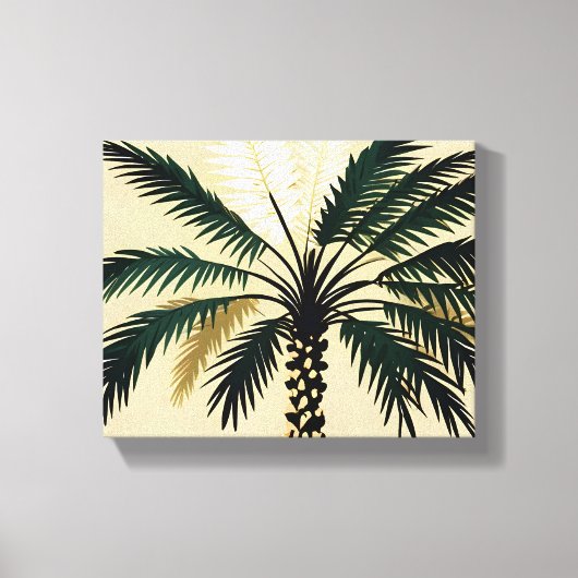 palmaciös leinwanddruck (Vorderseite)