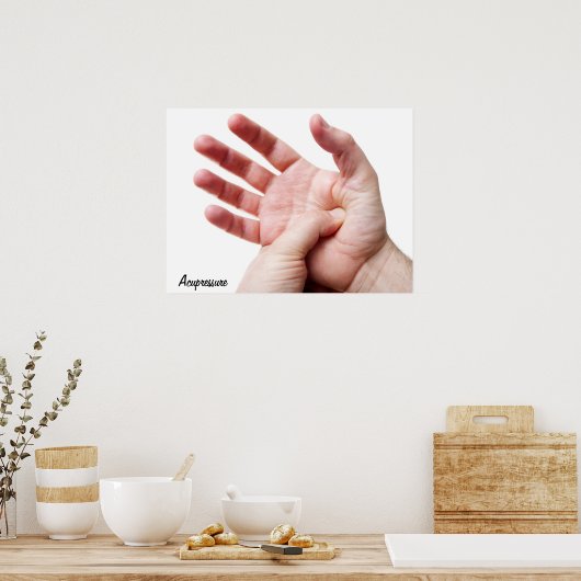 Palmakudruck Poster (Küche)