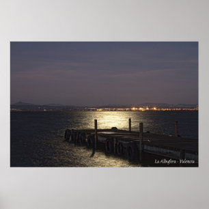 Palmar Valencia Spanien Lagune Poster