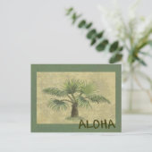 Palmas ALOHA Postkarte (Stehend Vorderseite)