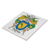 Palmas Familienwappen Fliese (Seite)