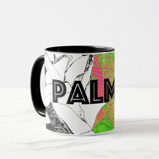 Palmas Tasse (Vorderseite Links)