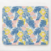 Palmbaum-Monstera-Blatt-Blumenmuster-Maus-Pad Mousepad (Vorne)
