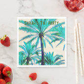 Palmbaum tiki Party Napkins Serviette (Beispiel)