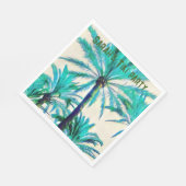 Palmbaum tiki Party Napkins Serviette (Ecke)