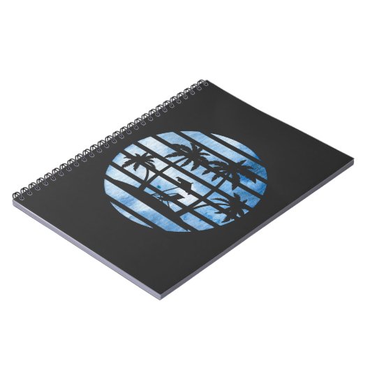 PALMBÄUME NOTIZBLOCK (Linke Seite)