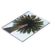 Palmbaumfotografie Notizblock (Linke Seite)