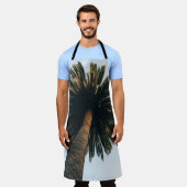 Palmbaumfotografie Schürze (Getragen)