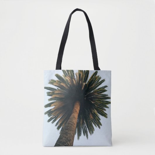 Palmbaumfotografie Tasche (Vorderseite)