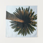 Palmbaumfotografie Wandteppich (Vorderseite (Horizontal))