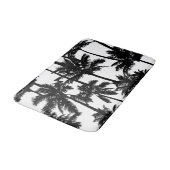 Palmbaummuster Badematte (Schrägansicht)