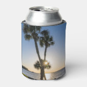 Palmbaumschere Silhouette kann kühler werden Dosenkühler (Kanne Vorderseite)