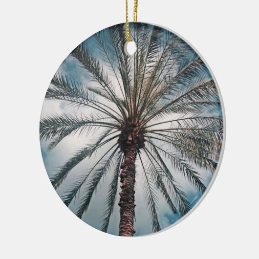 Palmbaumschmuck Keramik Ornament (Links)