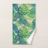 Palmblatt-Mustertuch-Set Badhandtuch Set (Handtuch)
