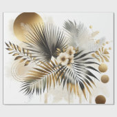Palmblätter Geschenkpapier (Flach)