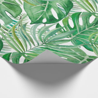 Palmblätter Geschenkpapier