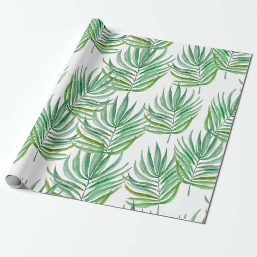 Palmblätter Geschenkpapier (Ungerollt)